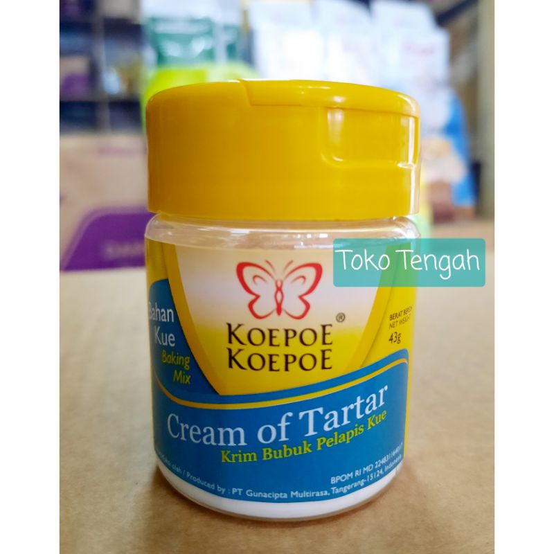 

CREAM OF TARTAR 43Gr/KRIM BUBUK PELAPIS KUE