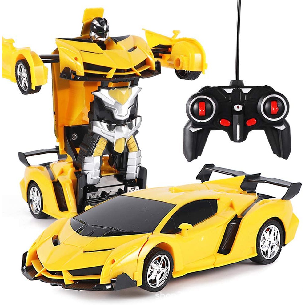 RC TRANSFORMER 1 : 18 / MOBIL REMOT JADI ROBOT