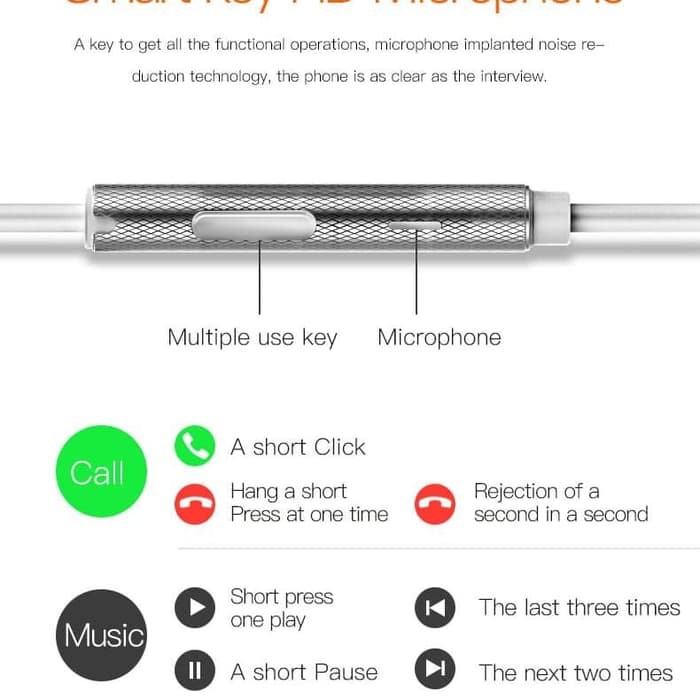 Plextone X56M Metal Headset Earphone Stereo Microphone