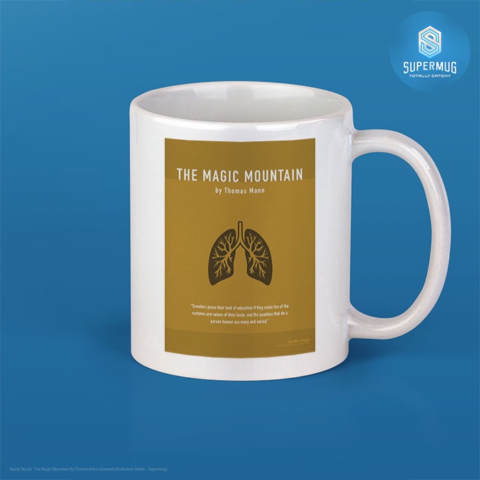 Gelas Mug Ceramic The Magic Mountain By Thomas Mann Greatest Books Ever Series