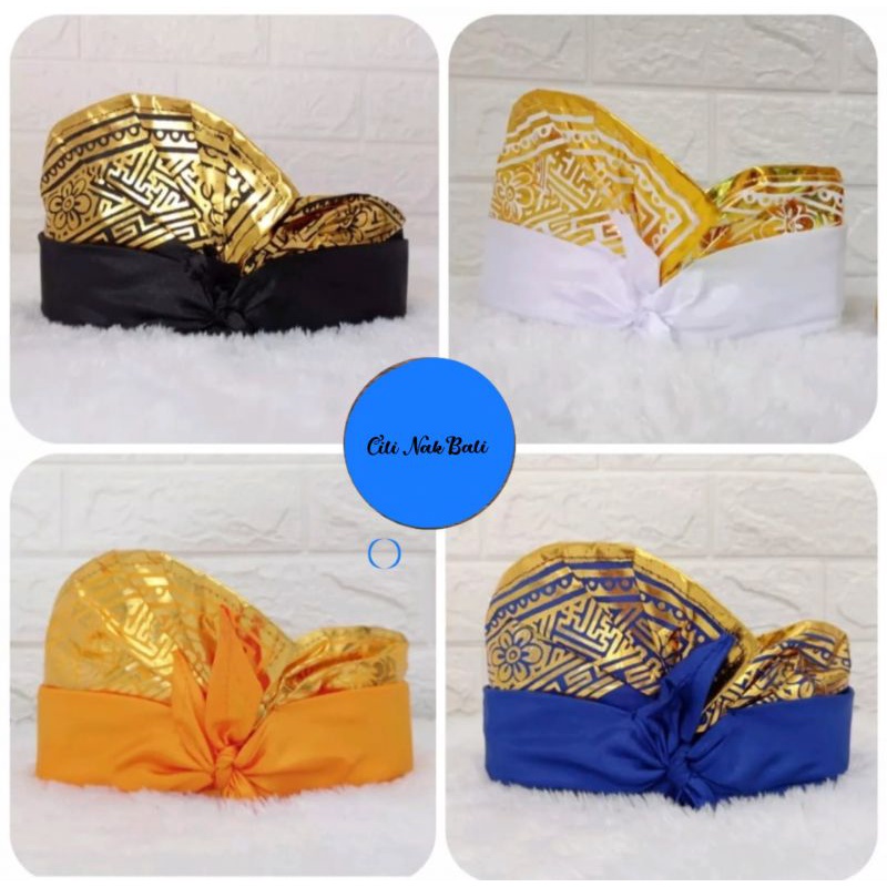 Udeng Topi Pria Ikat Kepala Pria Udeng Prada Bali Jadi
