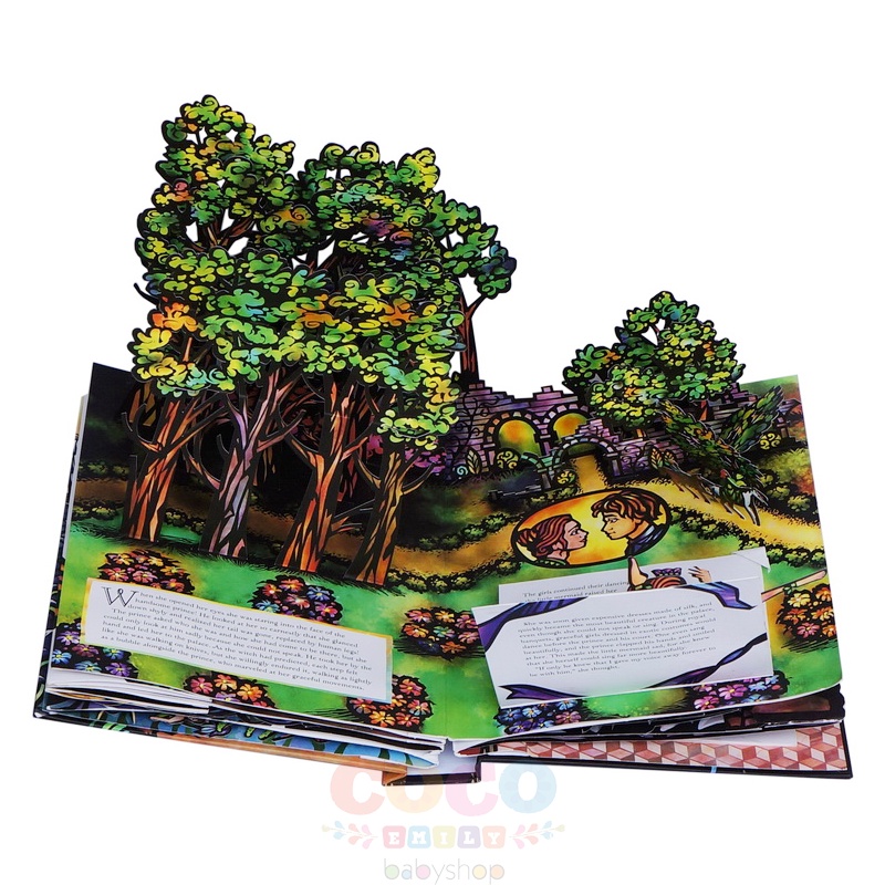 Pop Up 3D Board Book The Little Mermaid Buku Cerita Anak Ready