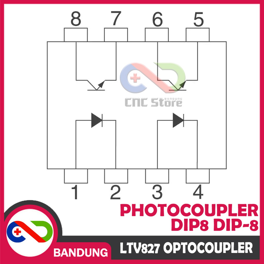 LTV827 PHOTOCOUPLER DIP8 DIP-8