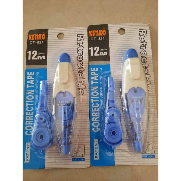 

CORRECTION TAPE/ TIPEX KERTAS KENKO 12MM