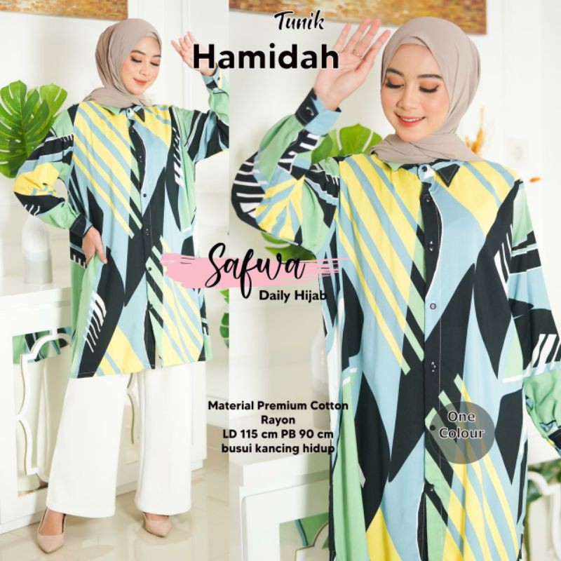 TUNIK HAMIDAH /TUNIK TERBARU /HEM WANITA /HEM