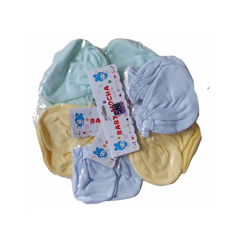 Sarung Tangan dan Kaki Baby Mocha by BOBOHO