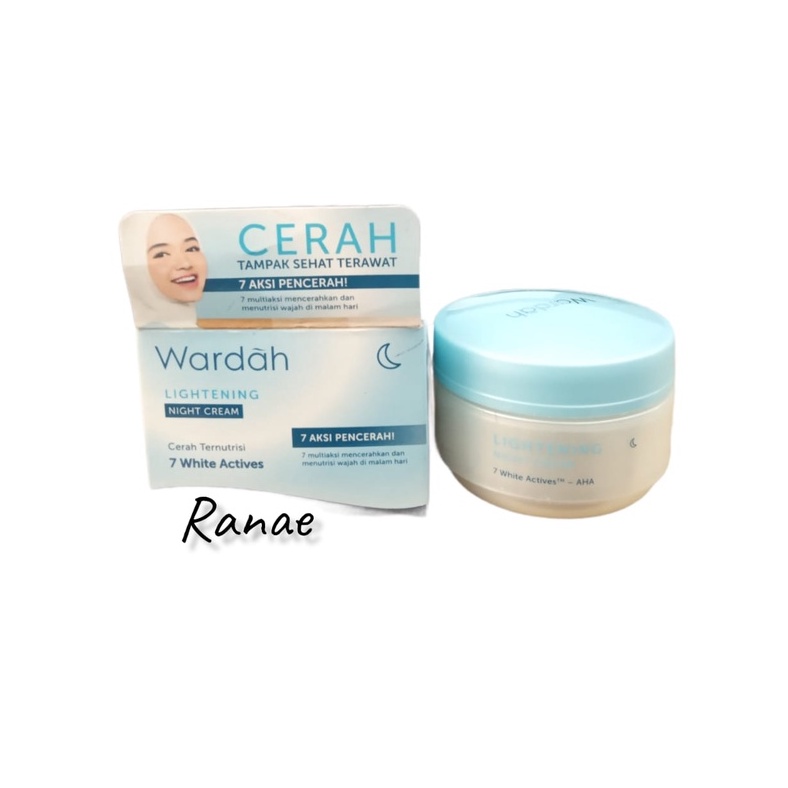 Wardah Lightening Night Cream 30 gr