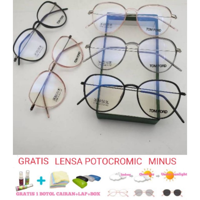 Kacamata 2190/ kacamata potocromic /  kacamata fsahion /no