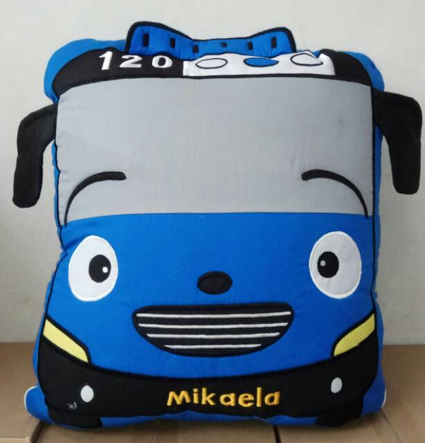 TAYO Balmut Boneka Bordir Nama Bonmut Bantal