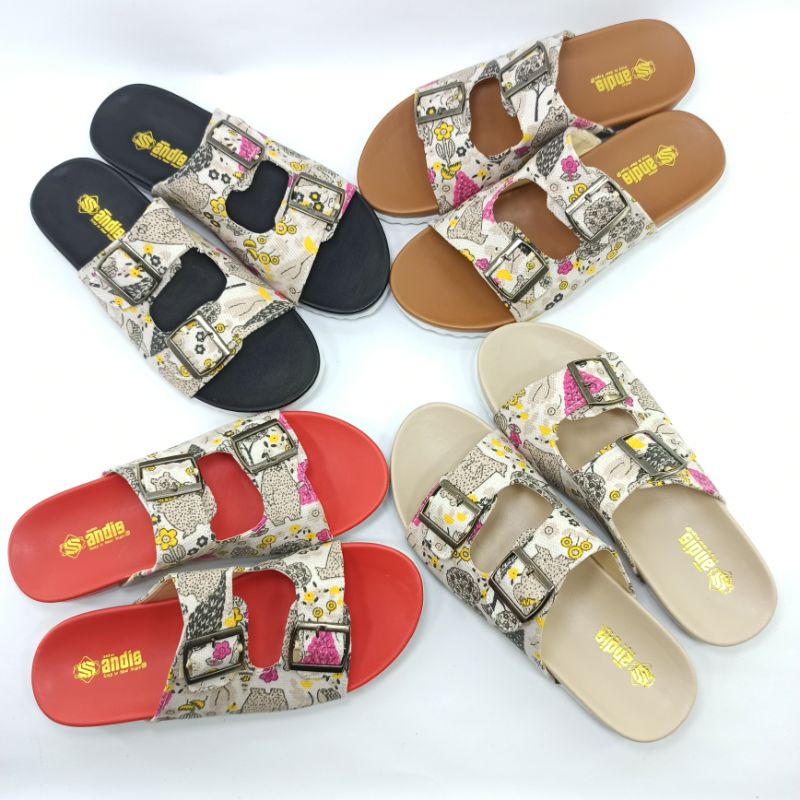 Sendal Birken Wanita Sandal Selop Flip Flop Sandals Andis AF03