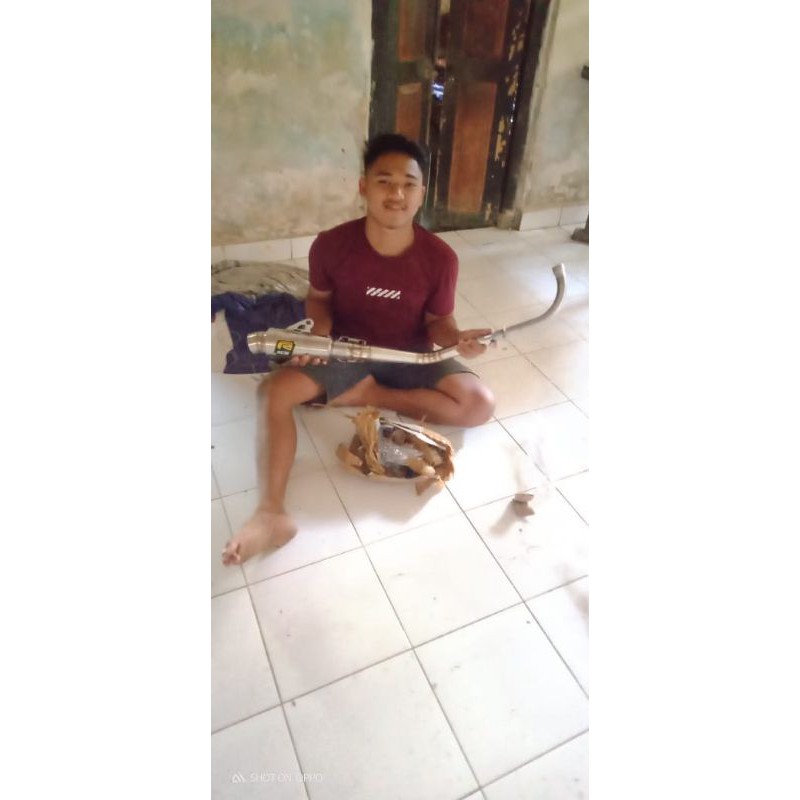 Knalpot racing rcb kolong jupiter z vega r smash shogun dll