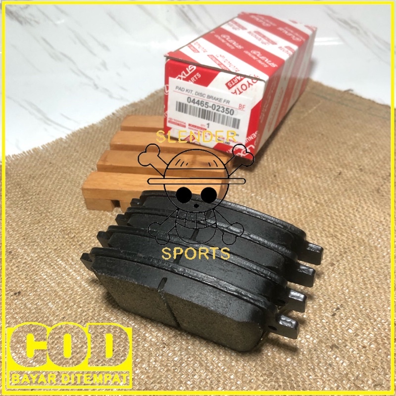 BRAKE PAD ETIOS - KAMPAS REM TOYOTA ETIOS - KAMPAS REM DEPAN ETIOS