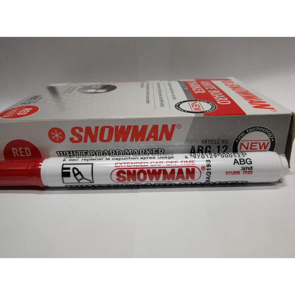 

SNOWMAN SPIDOL WHITEBOARD ABG12