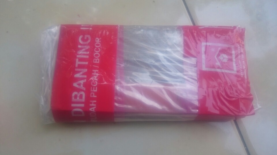 Rakel Sablon (lancip) + Free Gagang Kayu (solventbase) (orange)