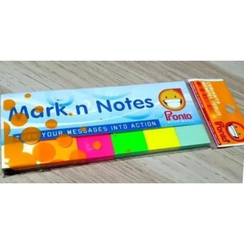 

post it pronto mark n notes 6warna