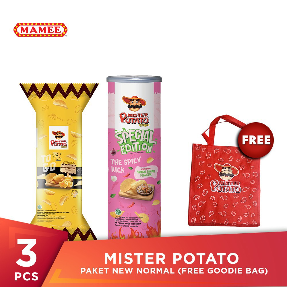 

Mister Potato Free Goodie Bag Parsel Ramadan Paket New Normal Bisa COD