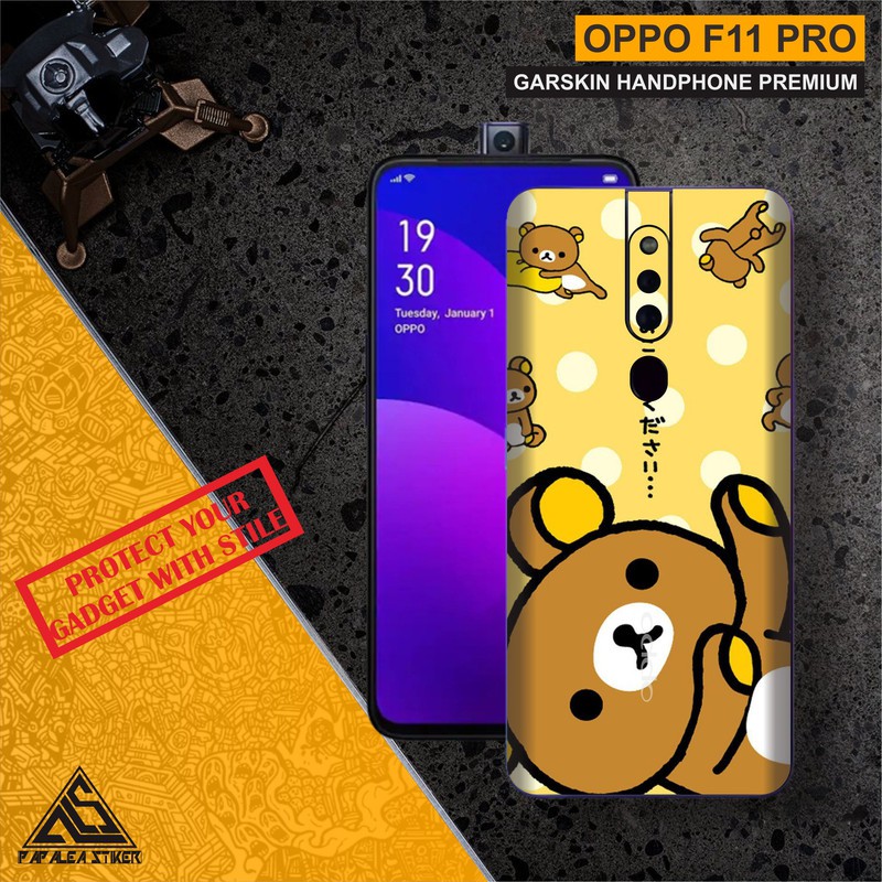 GARSKIN HANDPHONE OPPO F11 PRO TEDY BEAR