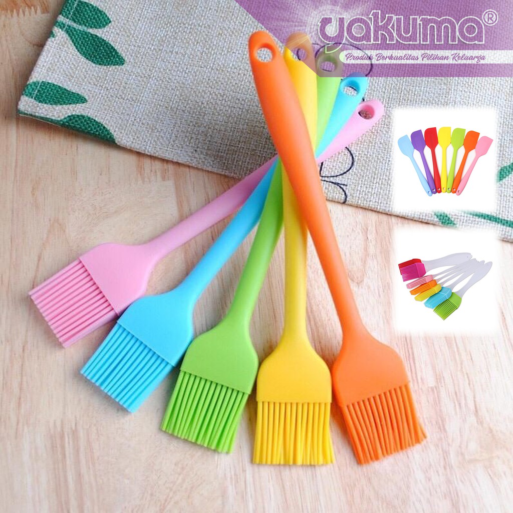 KUAS KUE SILIKON / SPATULA SILICONE SATUAN