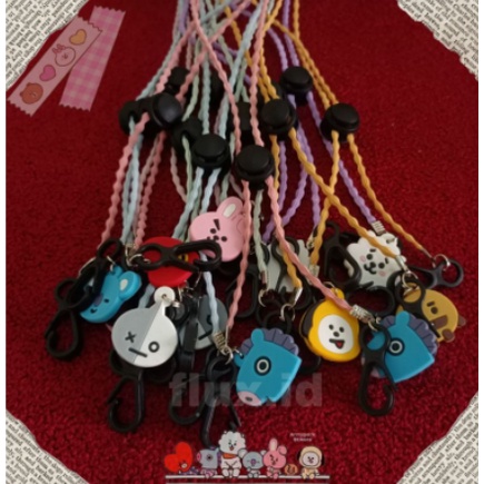 Strap Masker BTS Kalung Gantungan Hijab Masker Strap Mask Hanging Korean Rope Terbaru