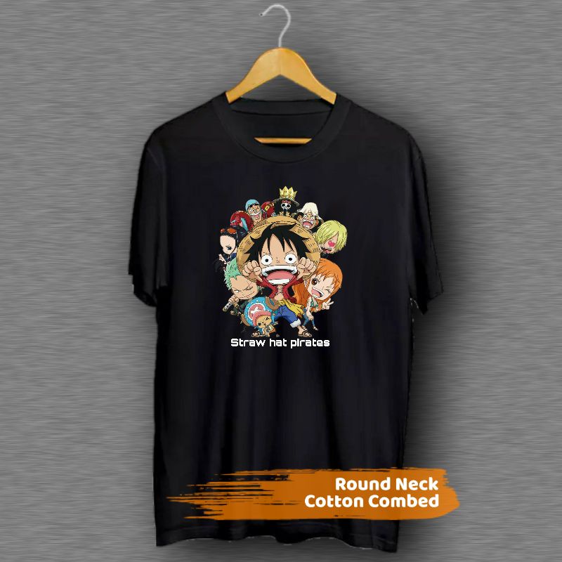 LUTFY ONE PIECE / KAOS UNISEX / KAOS DISTRO / KAOS ONE PIECE