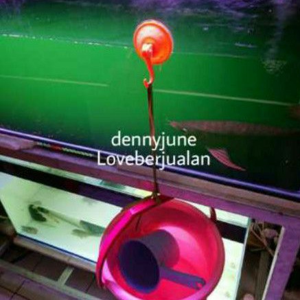 (1 pc) HOOK Hisap plastik DOP Lampu Tanning Arwana Super Kuat Gantungan Aquarium