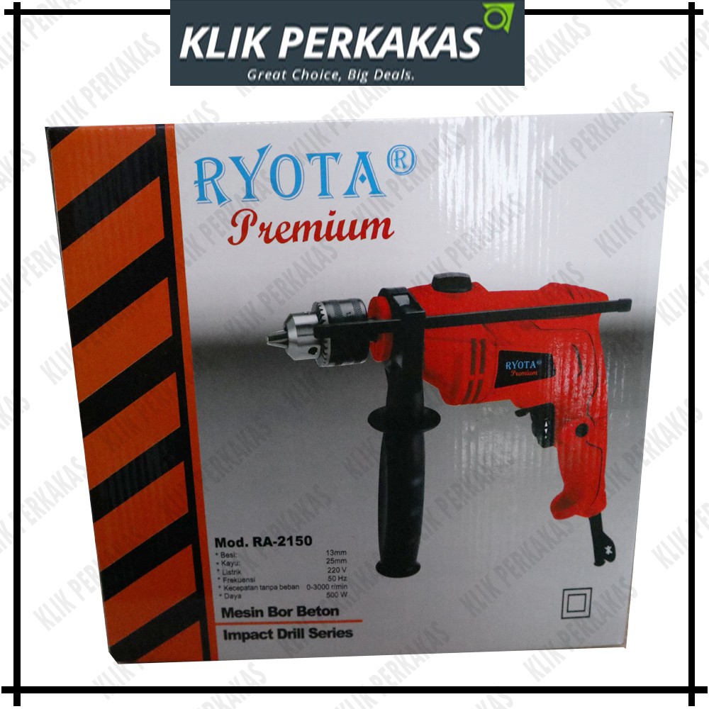 Mesin Bor beton Impact Drill Series RYOTA RA-2150