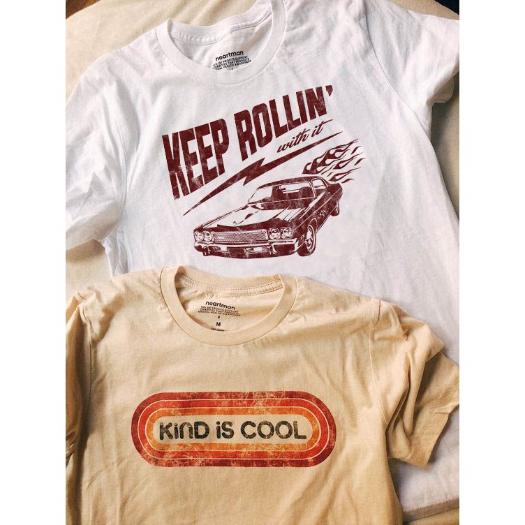 Keep Rollin T-shirt | crbn_cloth | cirebon cloth