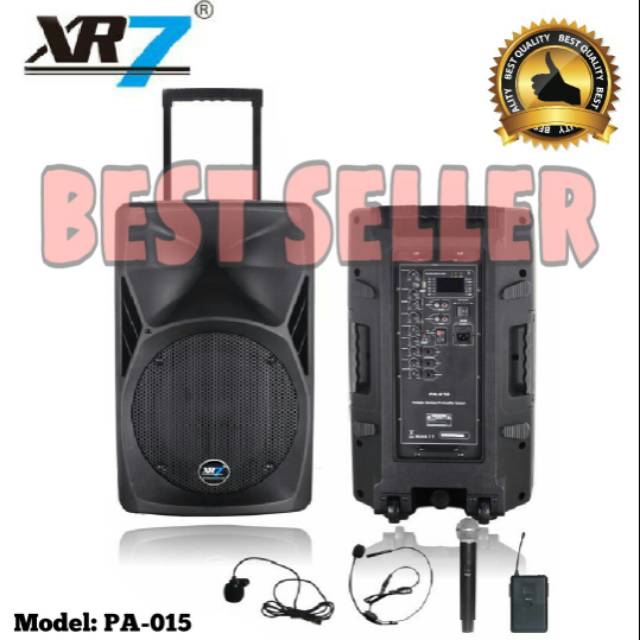 Speaker Wireless Meeting Portable XR7 015 Original 15 Inch Bluetooth