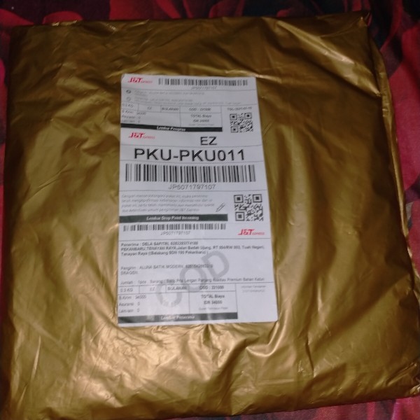 Hem Batik Laki Laki Lengan Panjang Kemeja Batik Pria Lengan Panjang Atasan Batik Ads 007