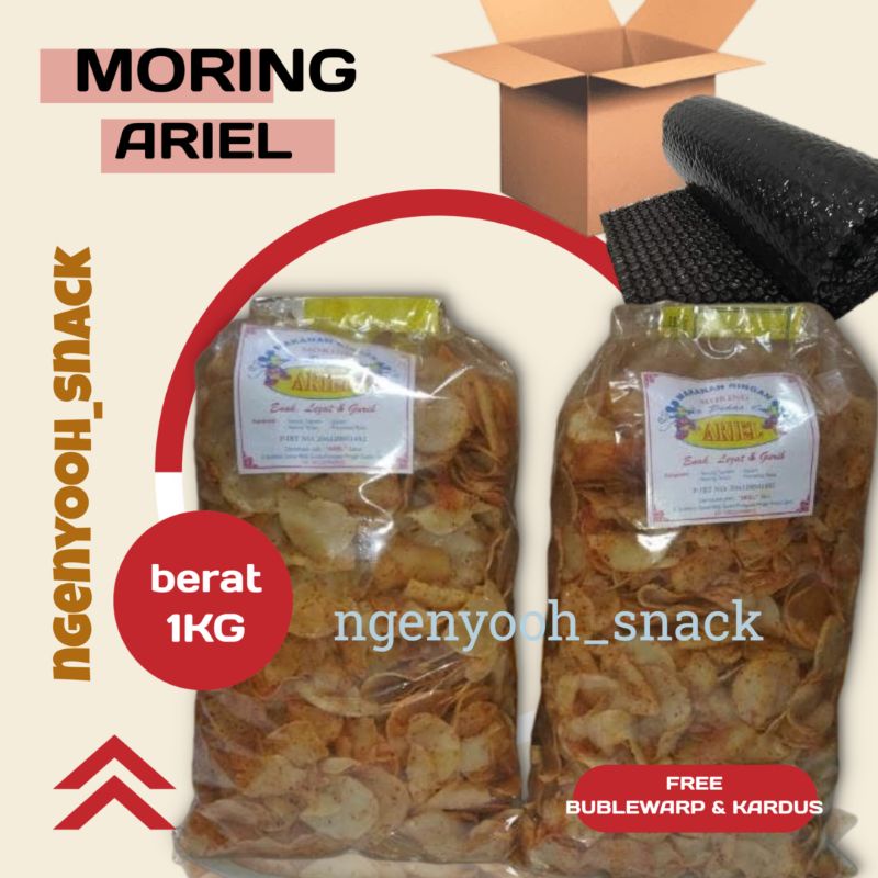 

MORING ARIEL 1KG FREE BUBLEWARP + KARDUS / CIMOL KERING / CIMOLRING / MORING ASLI GARUT