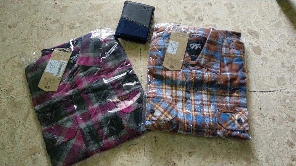 Flannel Garbage Grbg 4735 - River