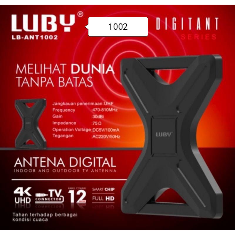 Antena Digital Luby LB-ANT1001 / Antena Indoor Outdoor Luby ANT1002