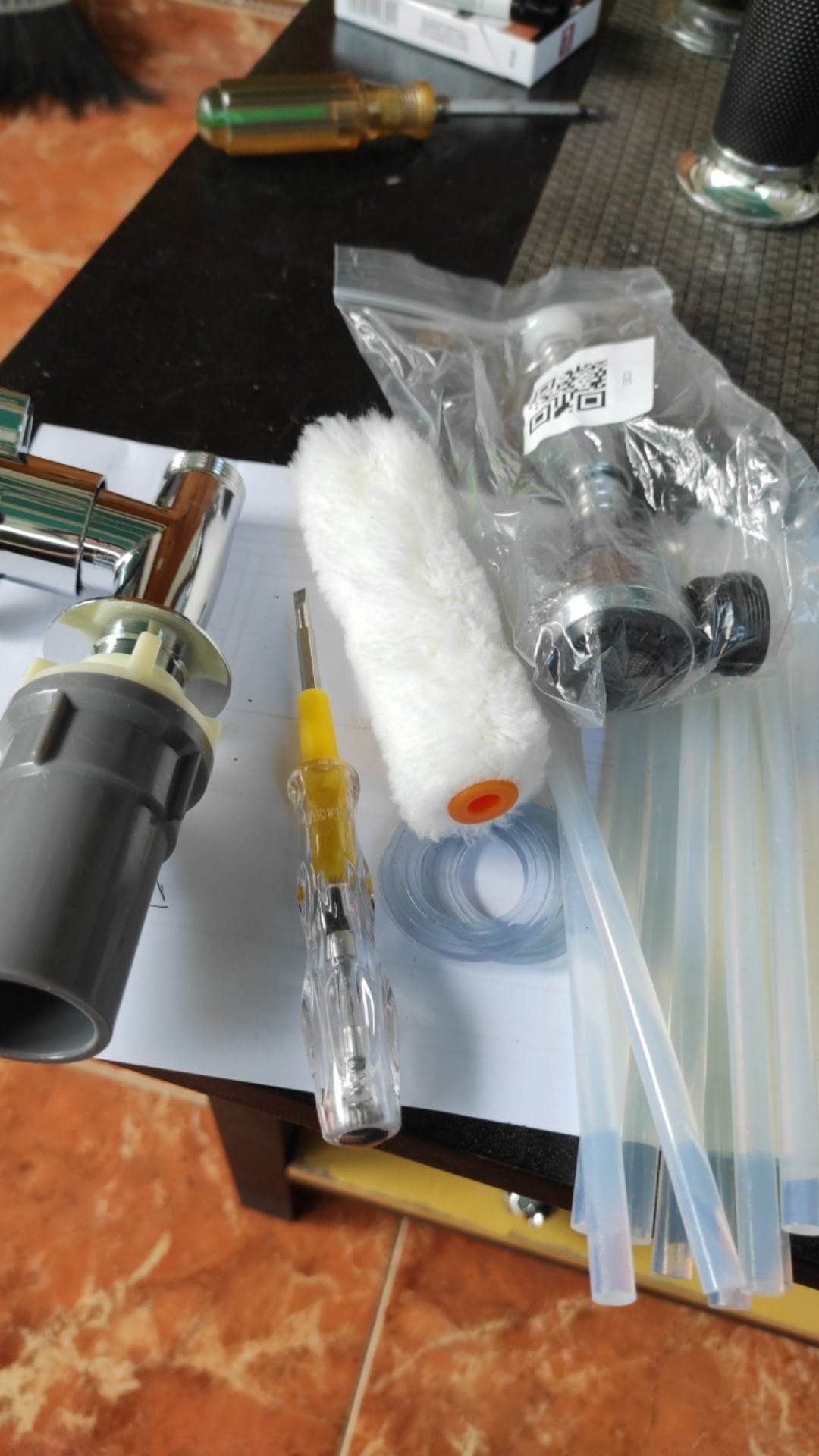 Obeng Tespen Bolak Balik Bening  |  Tes Pen  |  Test Pen 2way