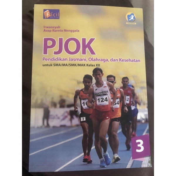 buku bekas preloved PJOK Facil irwansyah asep kurnia nenggala kelas 12 XII SMA