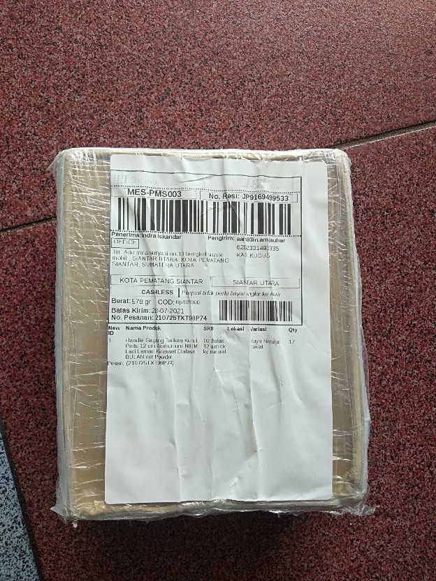 Handle Gagang Tarikan Kunci Pintu 12 Cm Alumunium Nium Laci Lemari Kicenset Etalase Bulan Cet Powder