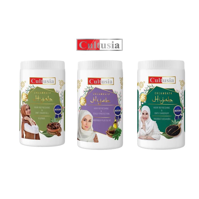 Cultusia Creambath Hijab uk 500ml-1000ml