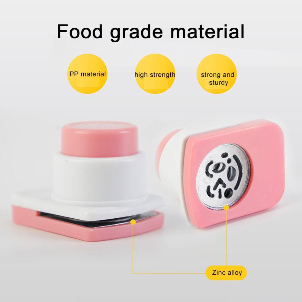 Timekey Cetakan Pemotong Rumput Laut Bentuk Wajah Tersenyum Untuk Dekorasi Kue B8F8
