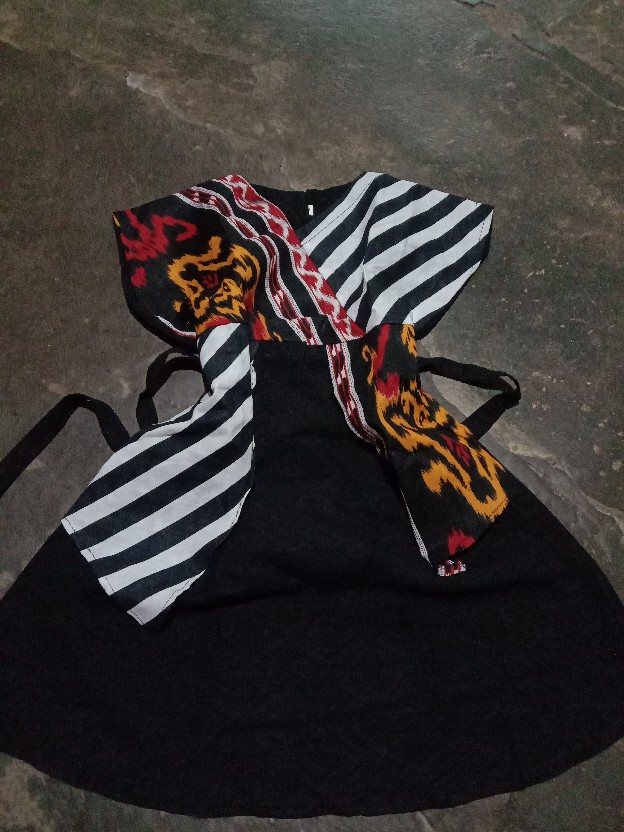 Dress Andin Anak Dress Batik Anak 2thun Dress Anak Batik Modern Dress Batik Anak Murah