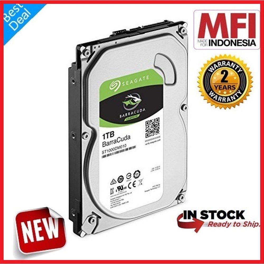 Harddisk Internal Seagate 1 TB BarraCuda Original