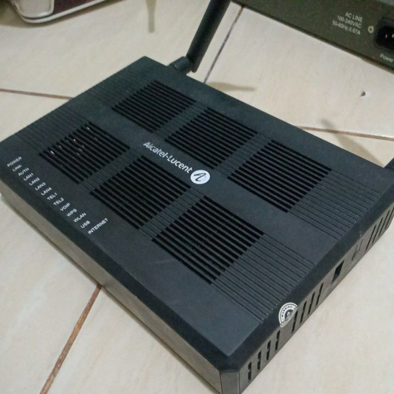 ONT ALCATEL LUCENT GW 240W-A ( hitam )