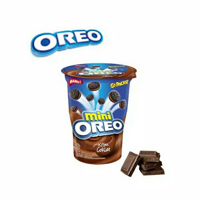 

Oreo mini coklat 67gr