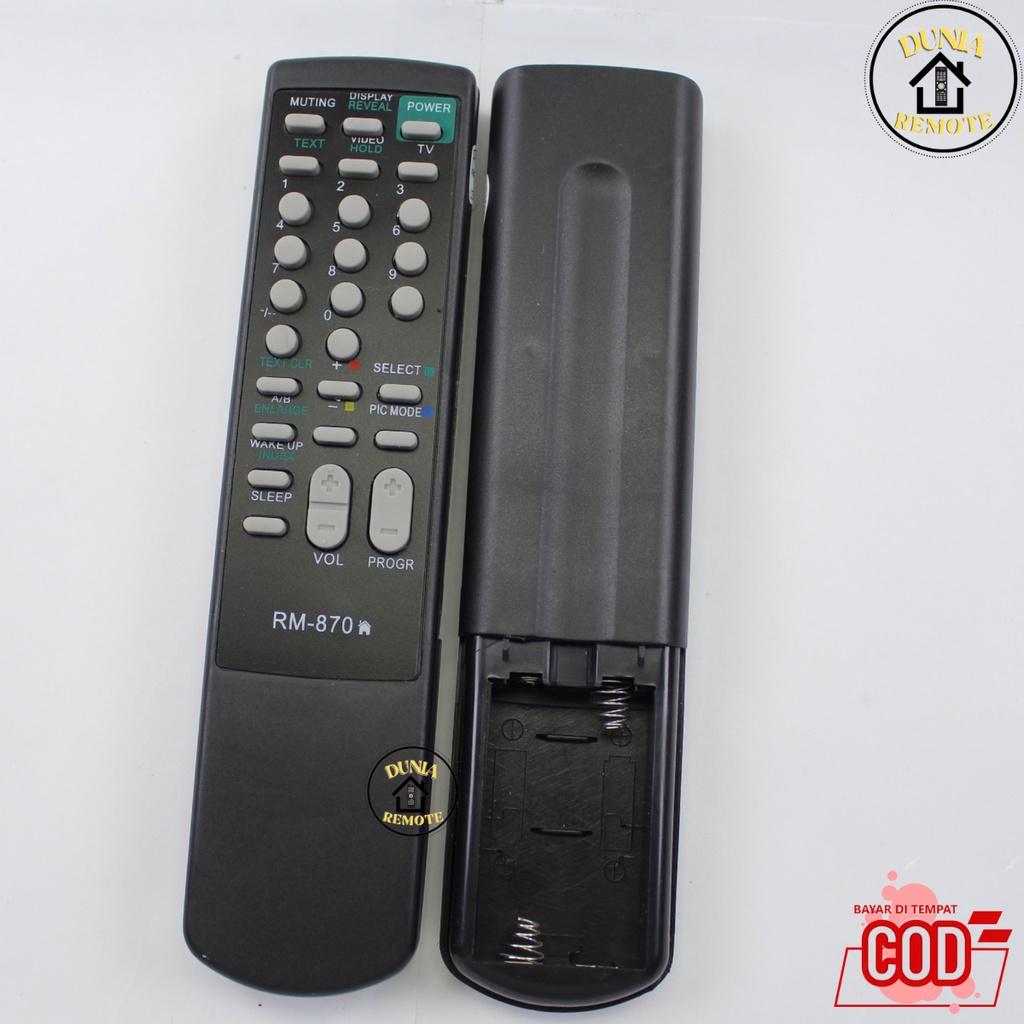 Remot / REMOTE TV SONY Tabung TRINITON 870 tanpa setting