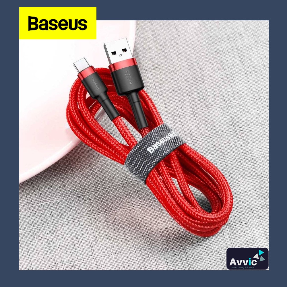 BASEUS Kabel USB to Type C Fast Charge Cafule Cable Charger 2A 2M