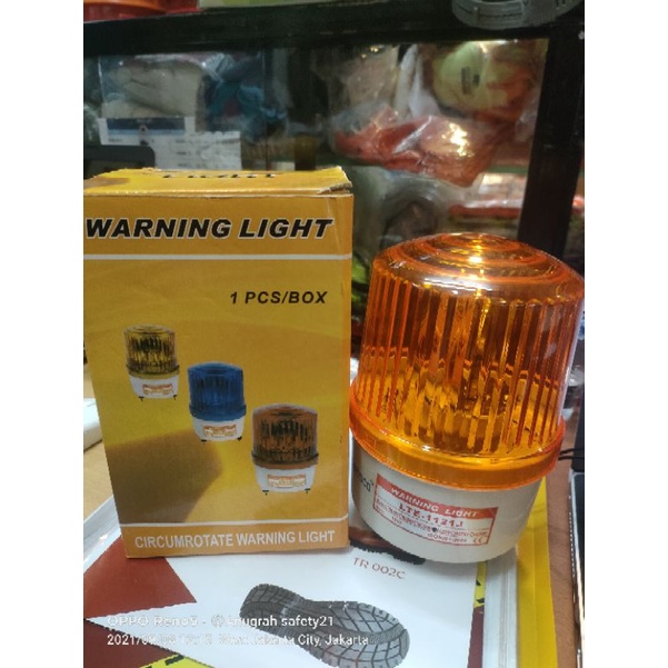 Warning light LTE 1121 AC 220 Volt / lampu Rotari LED