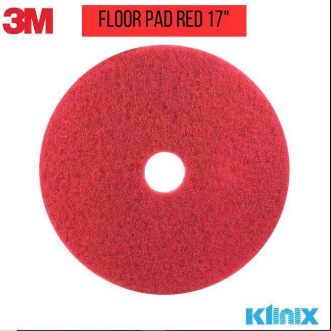 3M Pad Floor 17" Red Murah / Pad Lantai Kristalisasi / Pad Polisher