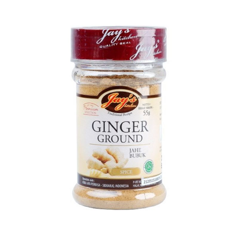 

JAY'S Kitchen Ginger Ground 55gr - Bubuk Jahe JAY'S Kitchen