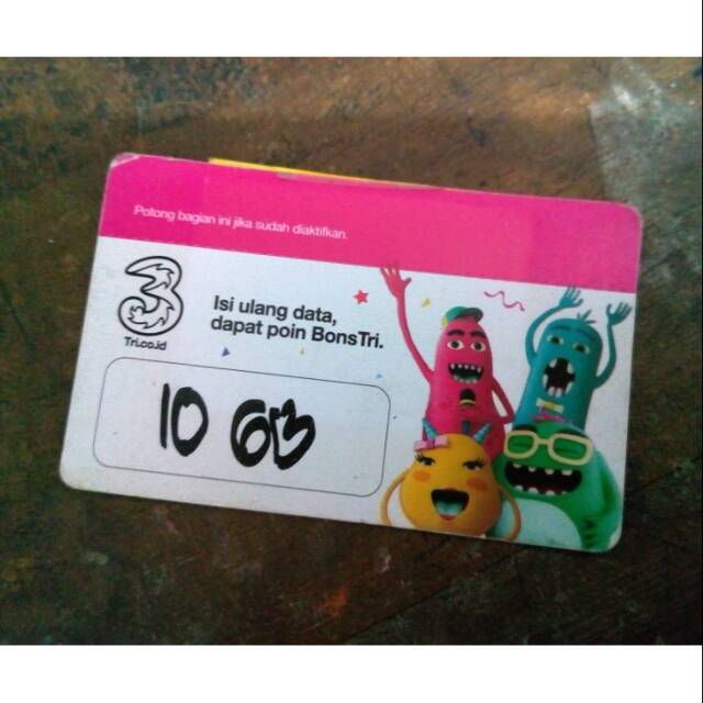Tri voucher 10gb