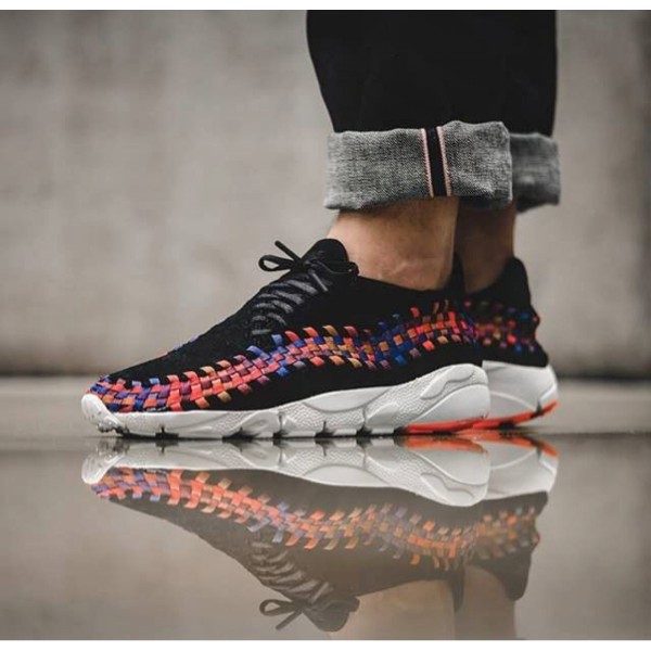 nike footscape woven rainbow