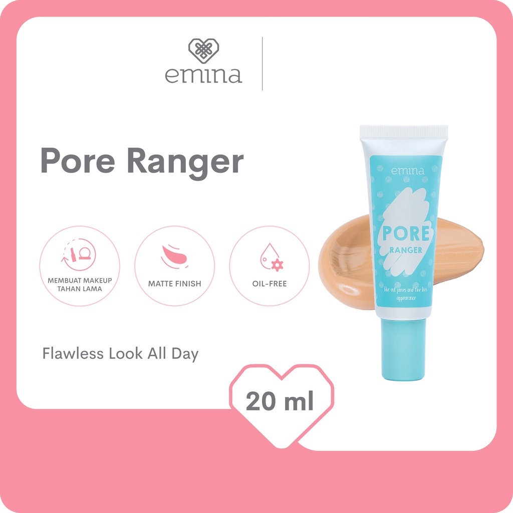 Monsoon - Emina Pore Ranger | Primer | Base Make Up | Primer Wajah