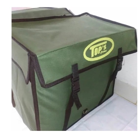 MURAH Tas obrok Motor Tas pos Tas kurir Tas Tops Hijau Tas Angkut Barang Kuat Anti Air nice
